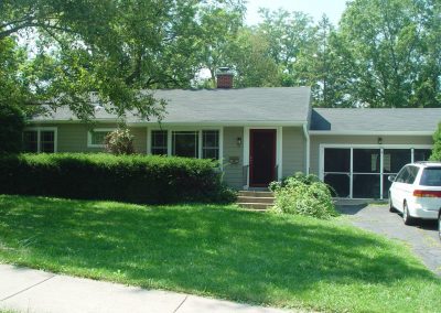 After Exterior Siding Replacement